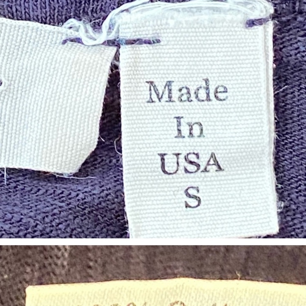 WILT Navy Blue Cotton Short Sleeved Raw Edge Tee Shirt Dress size Small - Picture 4 of 5